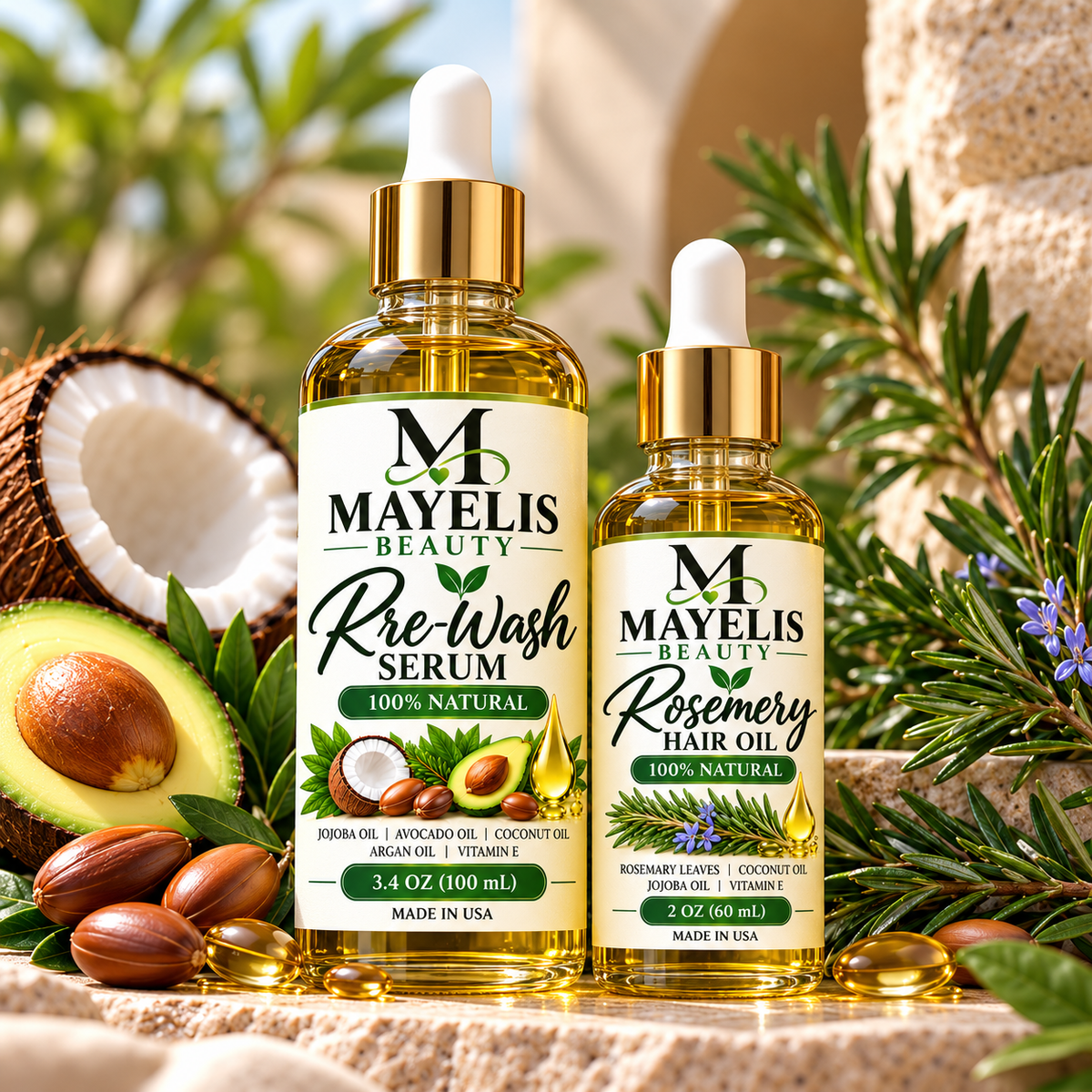 Mayelis Beauty Complete Hair Care Duo – From Roots to Ends